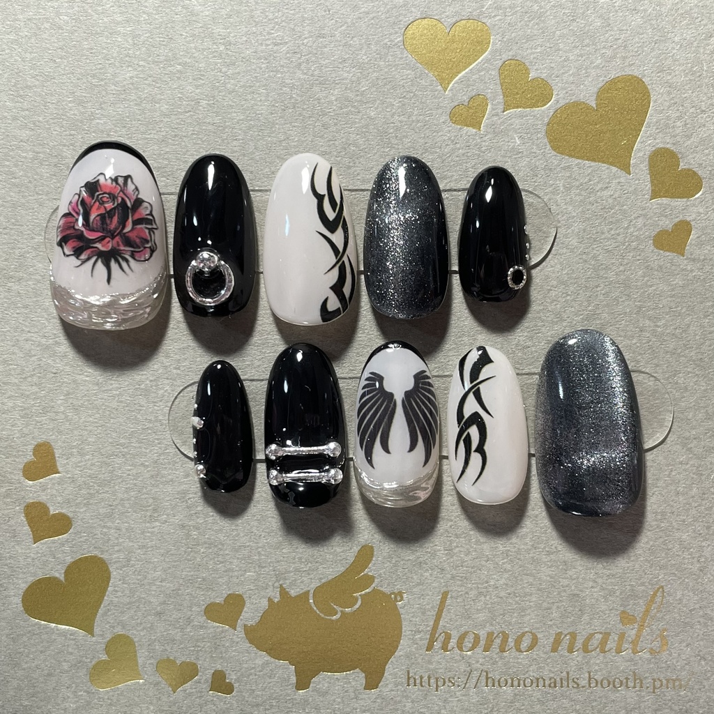 デザインお任せオーダーオリジナルネイル