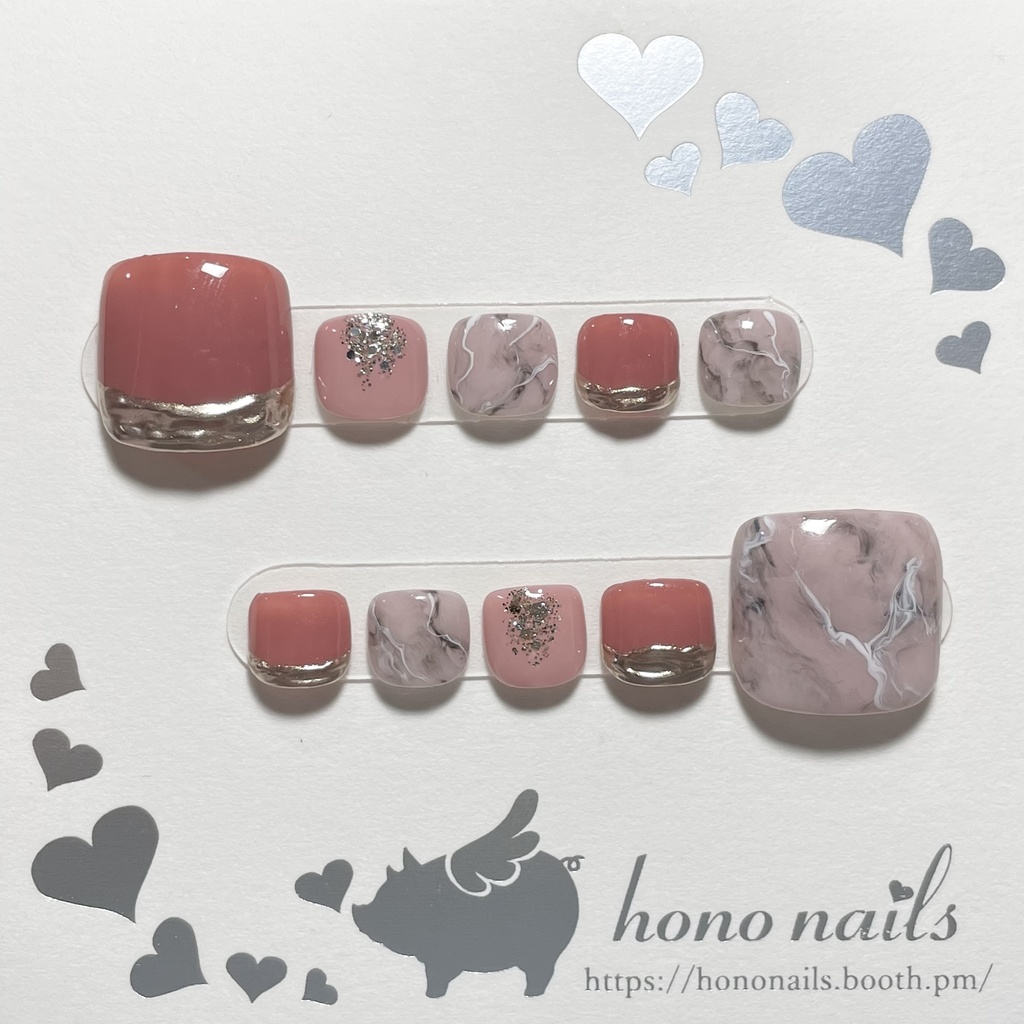 デザインお任せオーダーオリジナルネイル