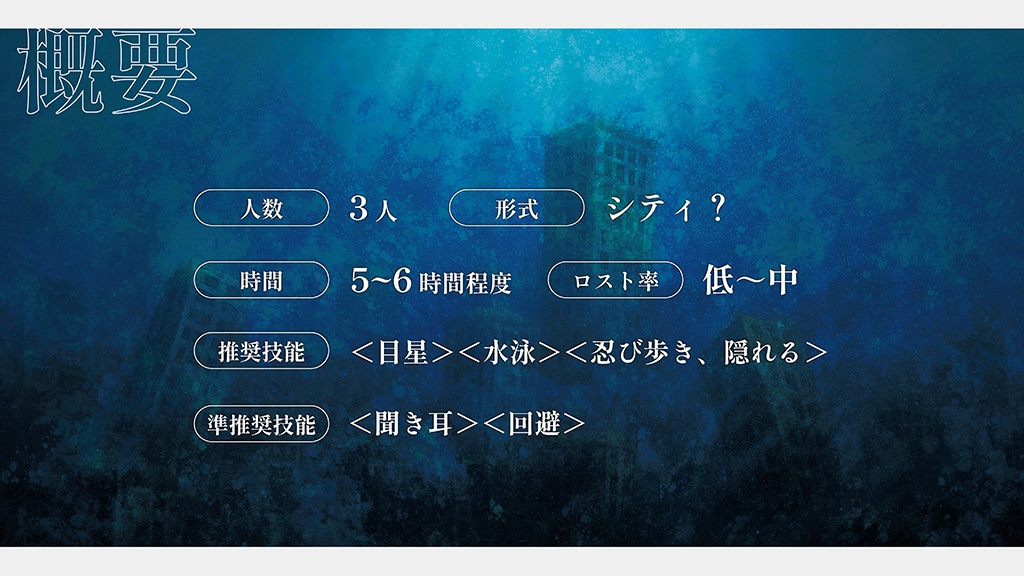 COC6版【月を泳ぐ深海魚】