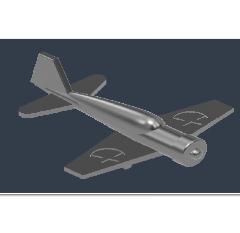ボードゲーム用の駒,セミスケール飛行機3Dプリント用.STLデーター