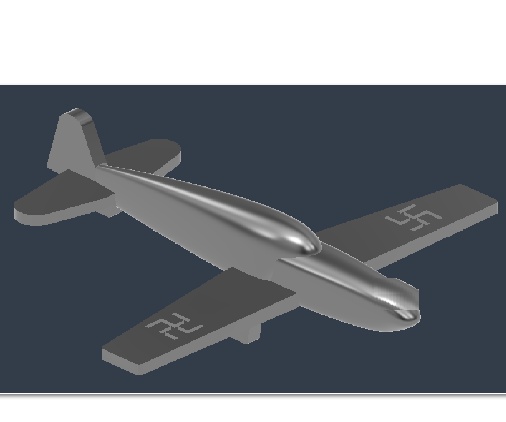 ボードゲーム用の駒,セミスケール飛行機3Dプリント用.STLデーター