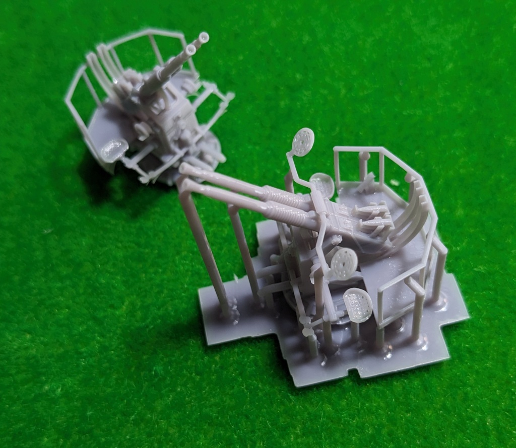 40mmボフォース2連装対空機関砲.STL 3D データー