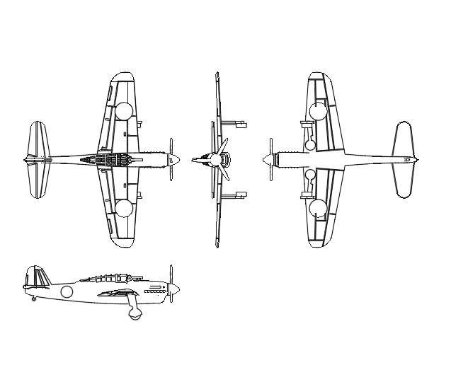 空技廠_D4Y_彗星 艦上爆撃機 1/350-1/200