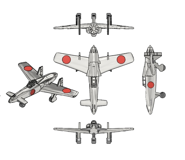 震電ジェットデーター.stl イヤリング用付き