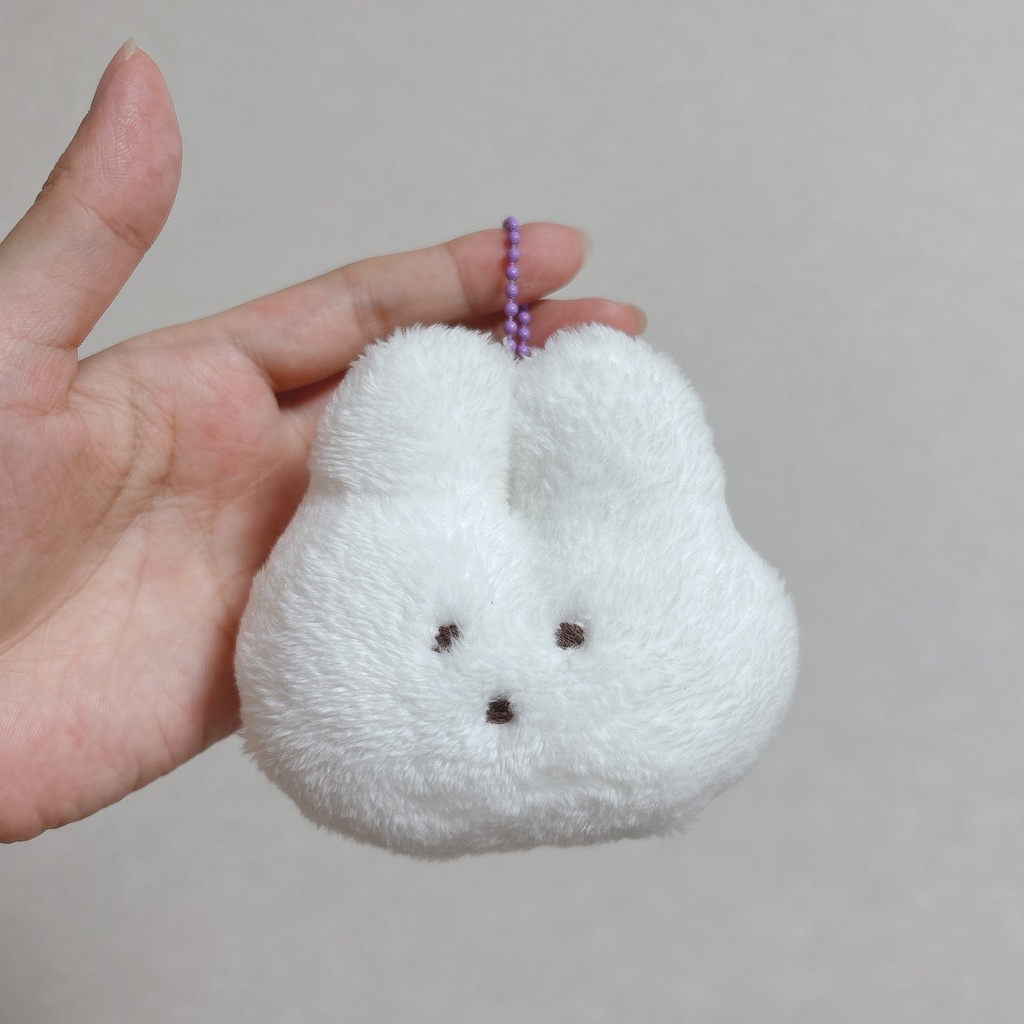 うさぎの顔マスコット