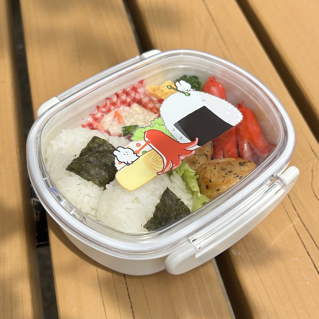 うさぎランチボックス(ランチシリーズ）