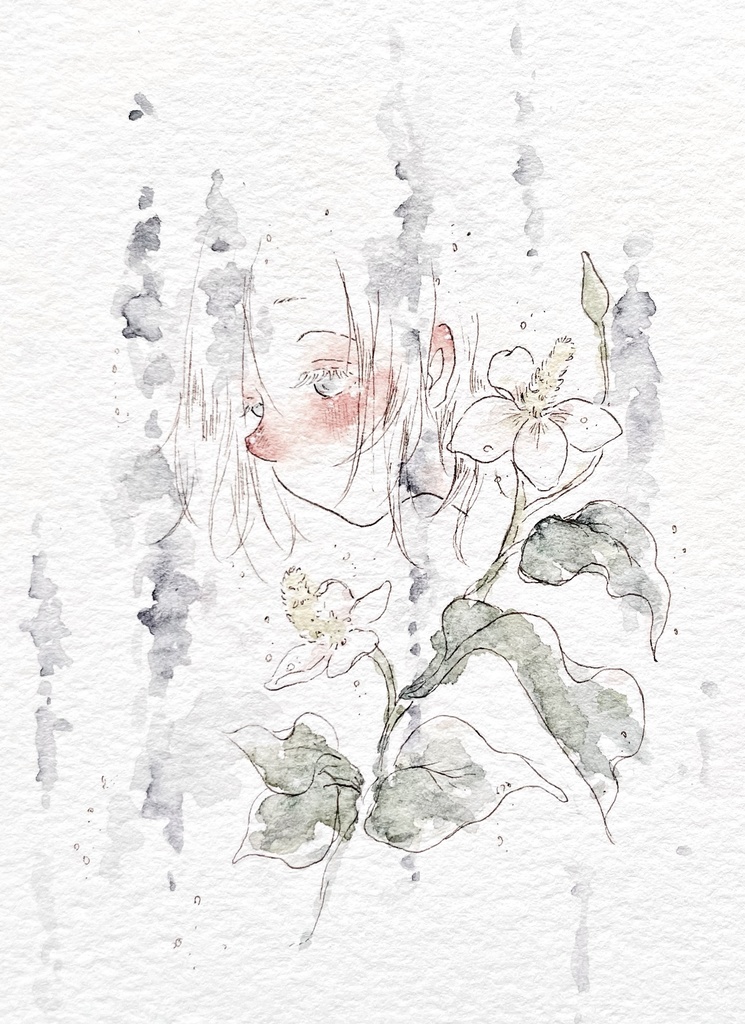 【原画】drawing『毒痛み』