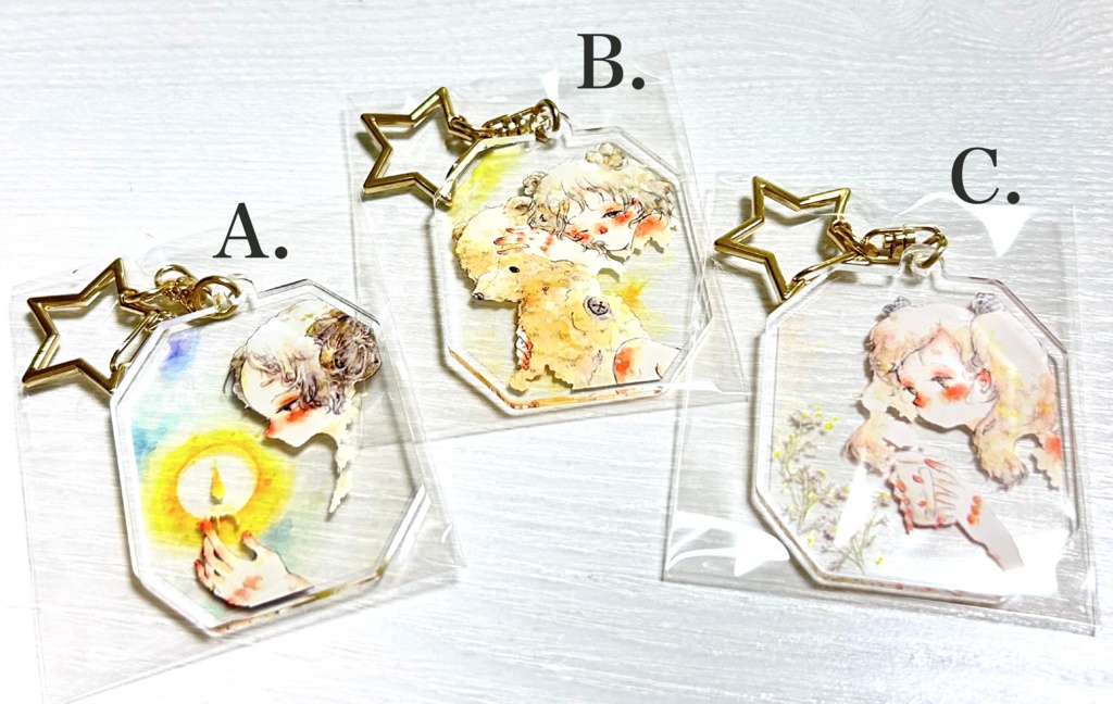 アクリルキーホルダー