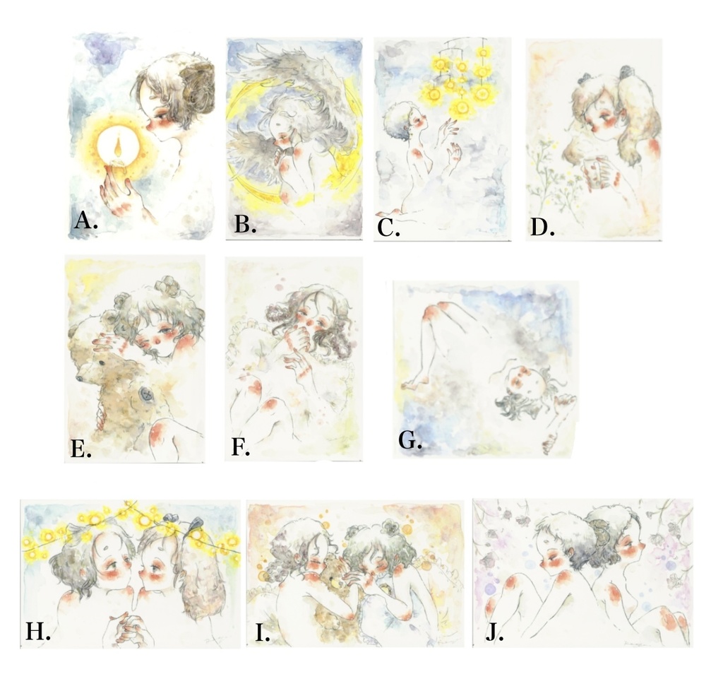 ドローイング原画