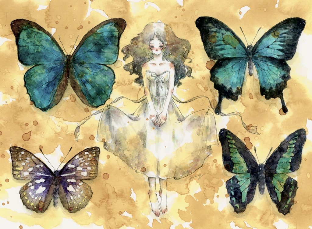 額装原画『永久の幸せ』