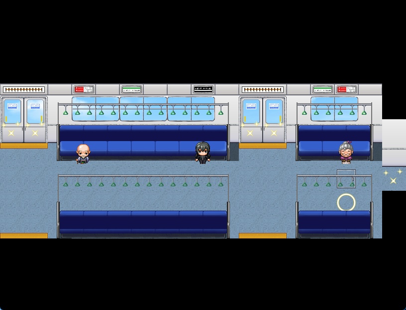 RPGツクールMV・MZ用 マップチップ・タイルセット01 『地下鉄』