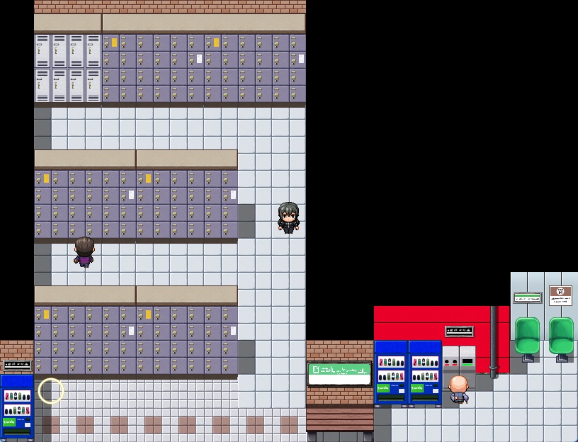 RPGツクールMV・MZ用 マップチップ・タイルセット01 『地下鉄』