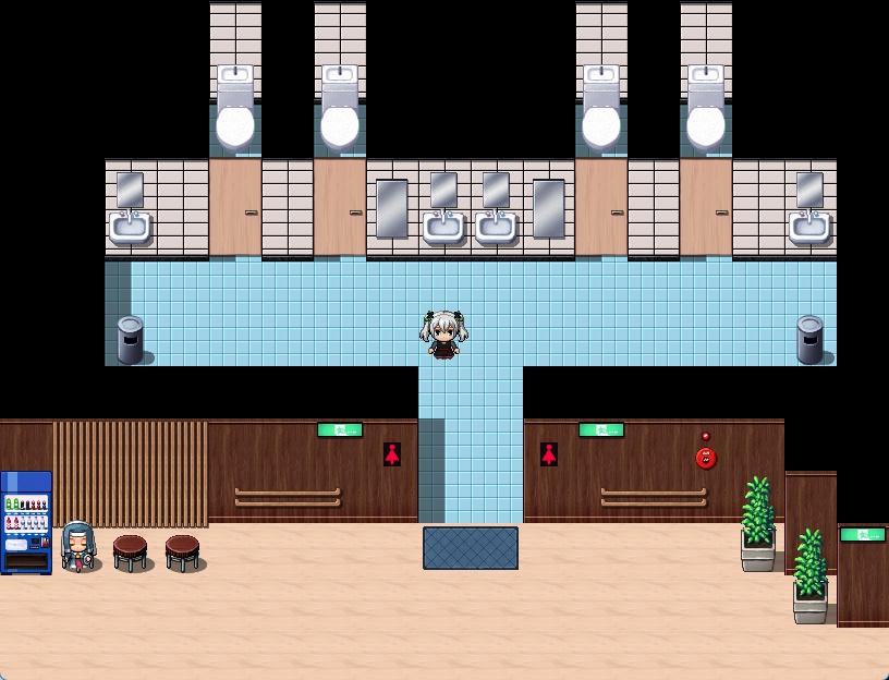 RPGツクールMV・MZ用 マップチップ・タイルセット06 『市民プール・スポーツジム』