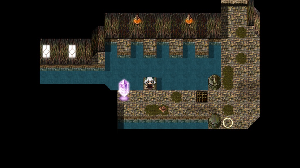 RPGツクールMV・MZ用 マップチップ・タイルセット08 『迷宮・遺跡・廃墟・ダンジョン・天空の塔・植物迷宮』