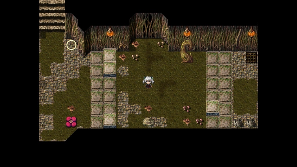 RPGツクールMV・MZ用 マップチップ・タイルセット08 『迷宮・遺跡・廃墟・ダンジョン・天空の塔・植物迷宮』