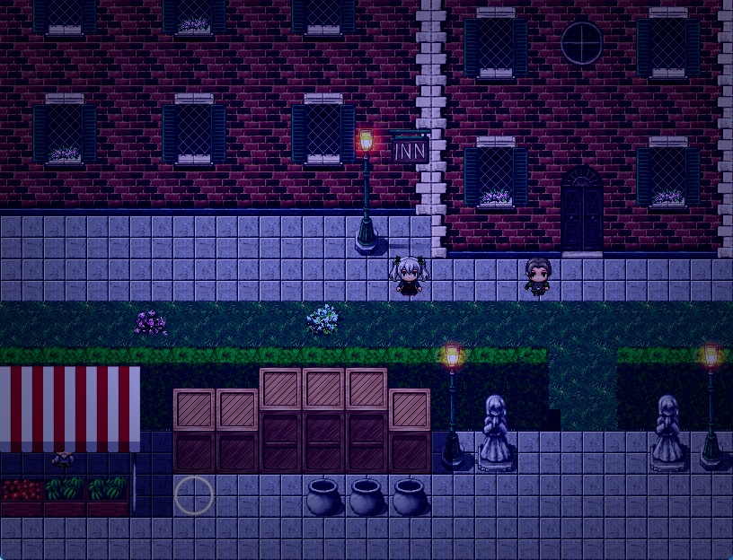 RPGツクールMV・MZ用 マップチップ・タイルセット09 『西洋・ファンタジー・都市・外装・街・町・水の都・スラム街・港』