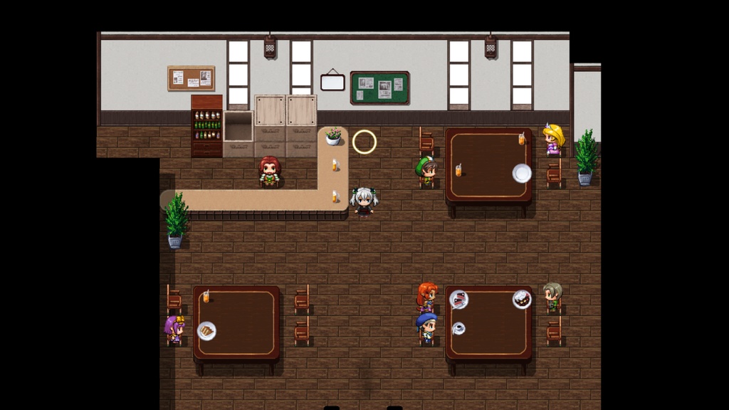 RPGツクールMV・MZ用 マップチップ・タイルセット10 『ファンタジー内装・西洋建築・ギルド・宿屋・教会・民家・倉庫』