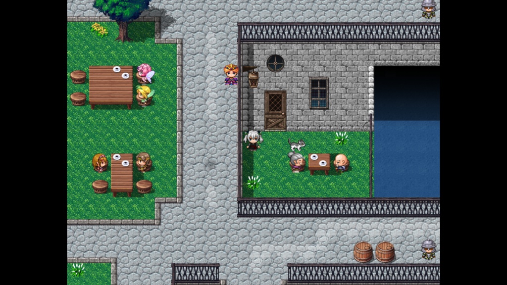 RPGツクールMV・MZ用 マップチップ・タイルセット11 『ファンタジー・外装・城塞都市・スラム街・西洋建築・街・町・港』