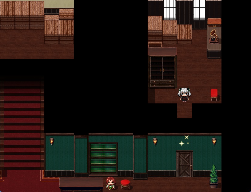 RPGツクールMV・MZ用 マップチップ・タイルセット12 『ファンタジー・内装・西洋建築・ヨーロッパ・館・民家』