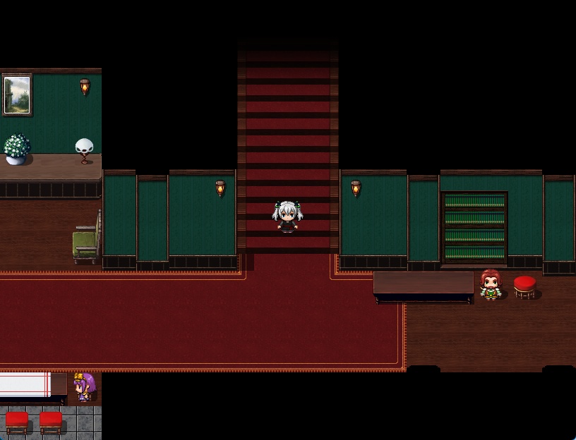 RPGツクールMV・MZ用 マップチップ・タイルセット12 『ファンタジー・内装・西洋建築・ヨーロッパ・館・民家』