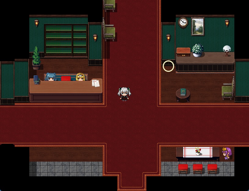 RPGツクールMV・MZ用 マップチップ・タイルセット12 『ファンタジー・内装・西洋建築・ヨーロッパ・館・民家』