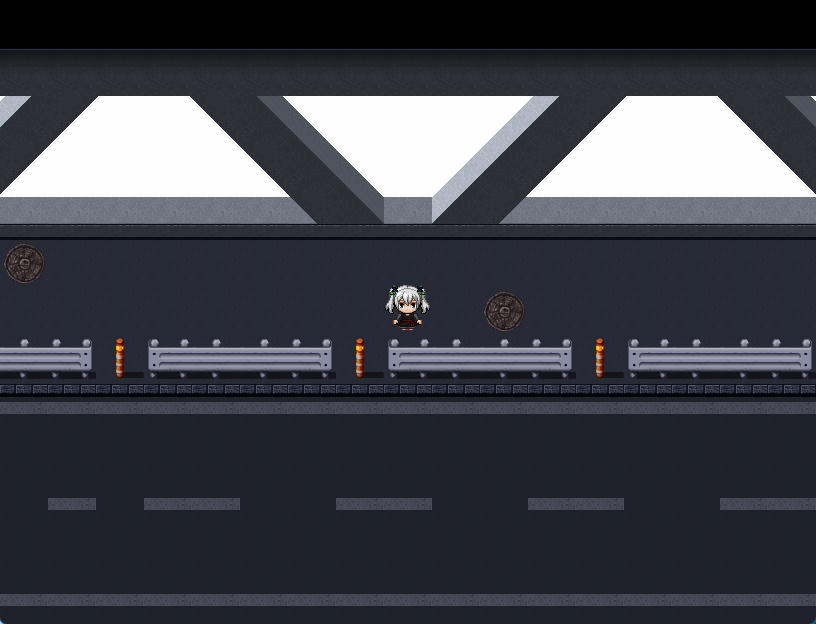 RPGツクールMV・MZ用 マップチップ・タイルセット15 『地下通路・トンネル・駅の通路・現代・日本』