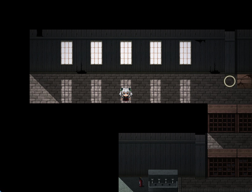 RPGツクールMV・MZ用 マップチップ・タイルセット16 『旧校舎・学校・学園・現代・日本・木造建築・内装・ホラー』