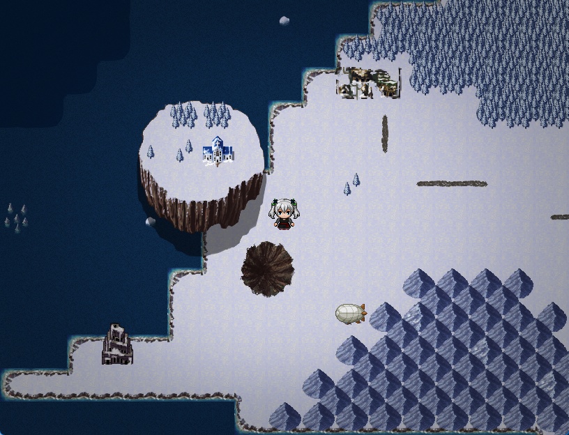 RPGツクールMV・MZ用 マップチップ・タイルセット17 『ワールドマップ/ファンタジー/RPG』