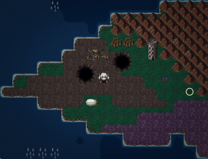 RPGツクールMV・MZ用 マップチップ・タイルセット17 『ワールドマップ/ファンタジー/RPG』