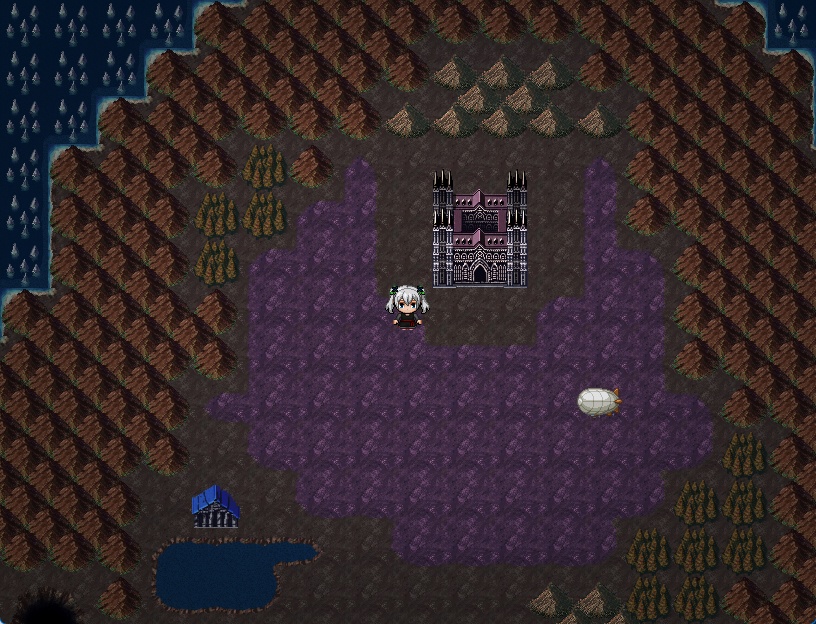 RPGツクールMV・MZ用 マップチップ・タイルセット17 『ワールドマップ/ファンタジー/RPG』