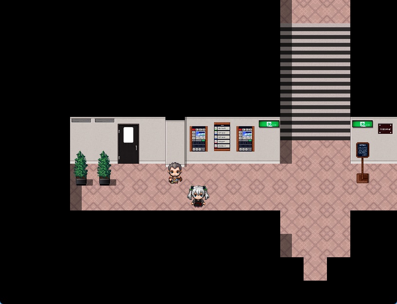 RPGツクールMV・MZ用 マップチップ・タイルセット18 『ホテル・現代・日本・内装』