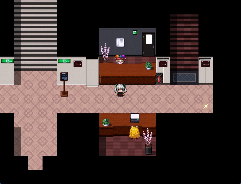 RPGツクールMV・MZ用 マップチップ・タイルセット18 『ホテル・現代・日本・内装』