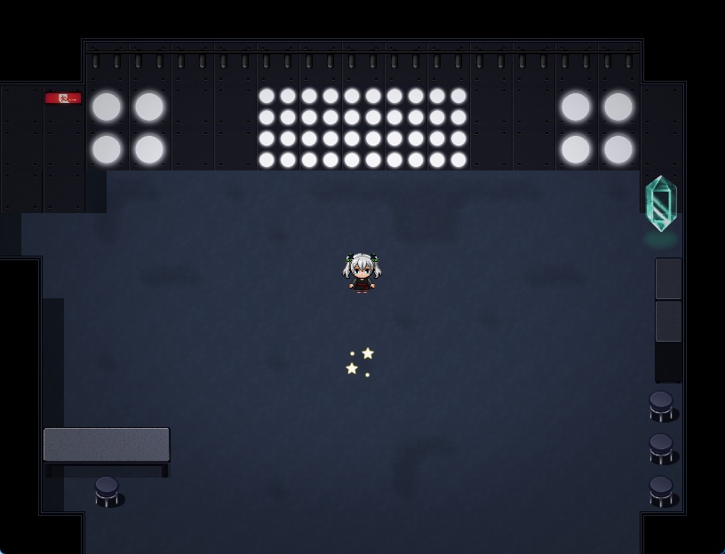 RPGツクールMV・MZ用 マップチップ・タイルセット23 『映画館・撮影スタジオ・ライブ会場・視聴覚室・ダンススタジオ・地下スタジオ』