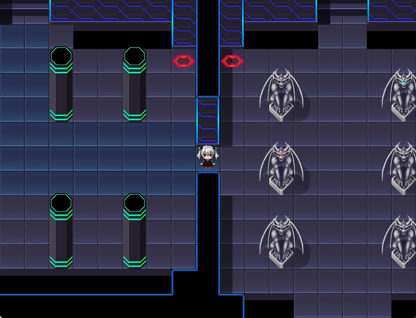 RPGツクールMV・MZ用 マップチップ・タイルセット25『炎の要塞・暗いダンジョン』