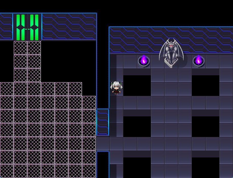 RPGツクールMV・MZ用 マップチップ・タイルセット25『炎の要塞・暗いダンジョン』