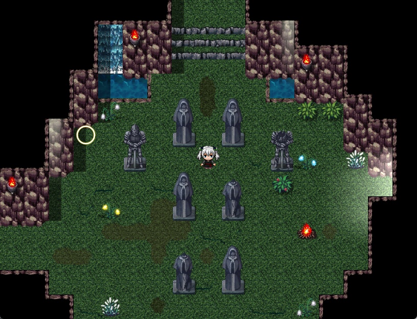 RPGツクールMV・MZ用 マップチップ・タイルセット27『洞窟・炭鉱・ダンジョン・洞穴・地下』