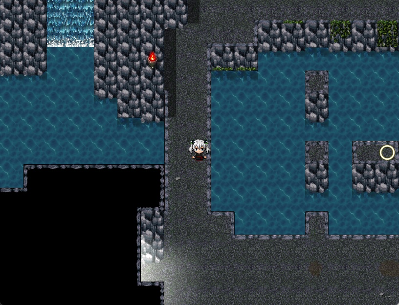 RPGツクールMV・MZ用 マップチップ・タイルセット27『洞窟・炭鉱・ダンジョン・洞穴・地下』