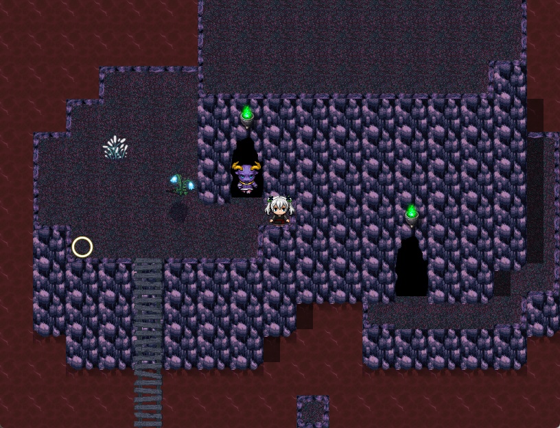 RPGツクールMV・MZ用 マップチップ・タイルセット27『洞窟・炭鉱・ダンジョン・洞穴・地下』