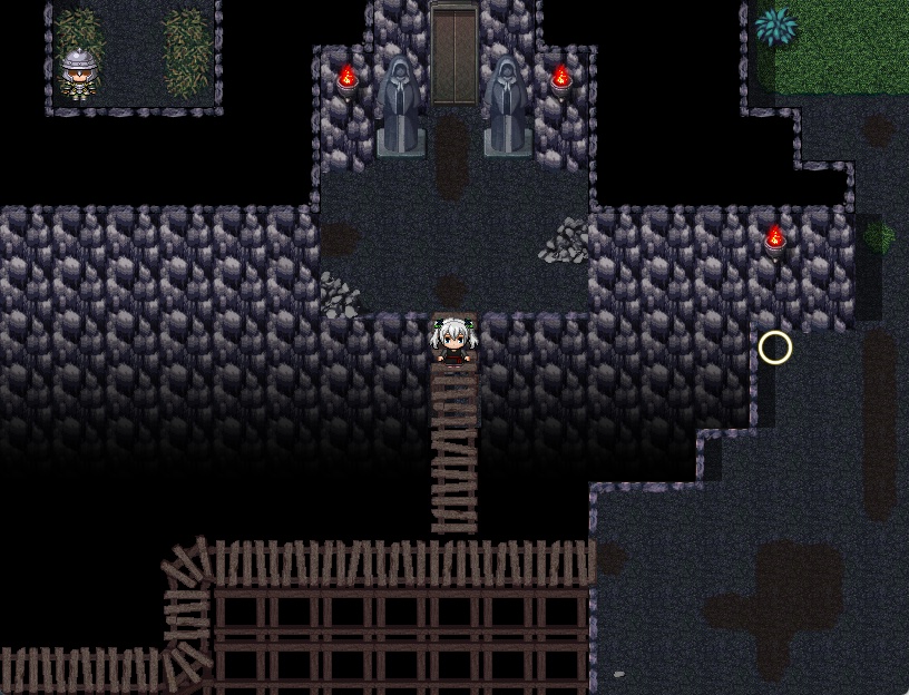 RPGツクールMV・MZ用 マップチップ・タイルセット27『洞窟・炭鉱・ダンジョン・洞穴・地下』