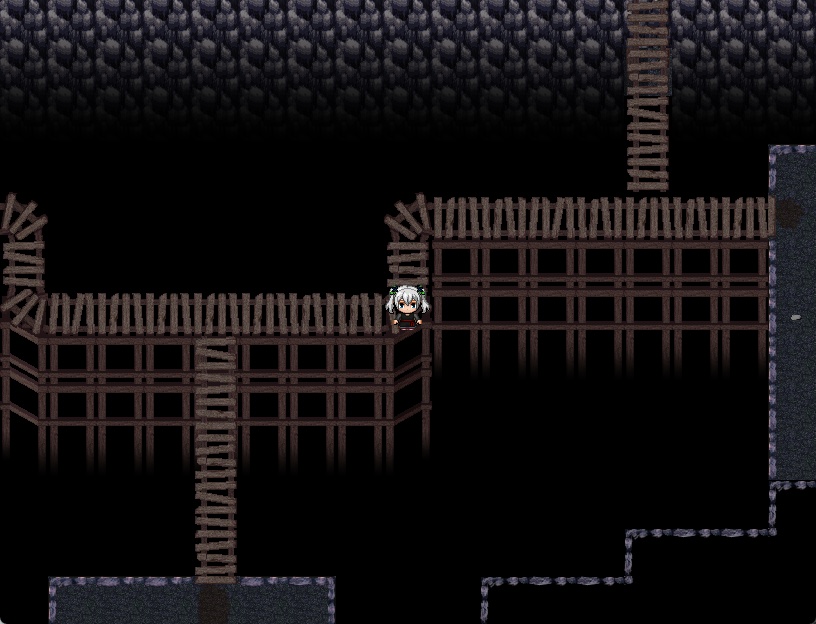 RPGツクールMV・MZ用 マップチップ・タイルセット27『洞窟・炭鉱・ダンジョン・洞穴・地下』