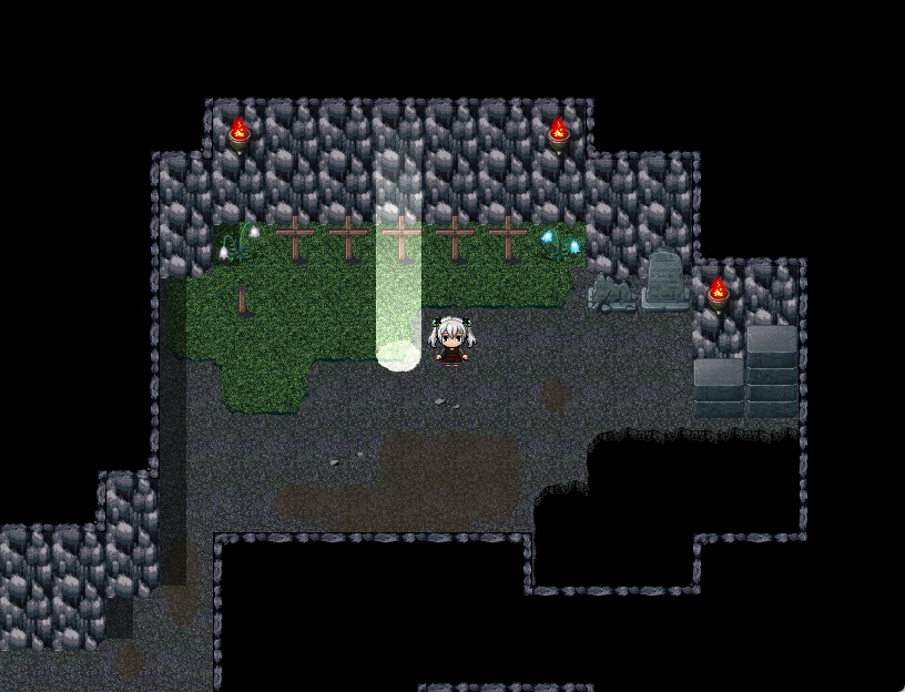 RPGツクールMV・MZ用 マップチップ・タイルセット27『洞窟・炭鉱・ダンジョン・洞穴・地下』