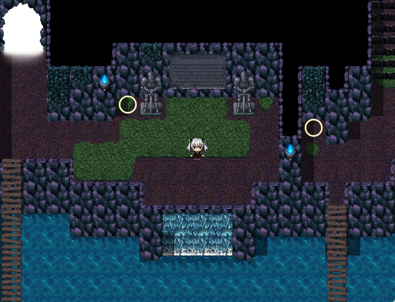 RPGツクールMV・MZ用 マップチップ・タイルセット27『洞窟・炭鉱・ダンジョン・洞穴・地下』