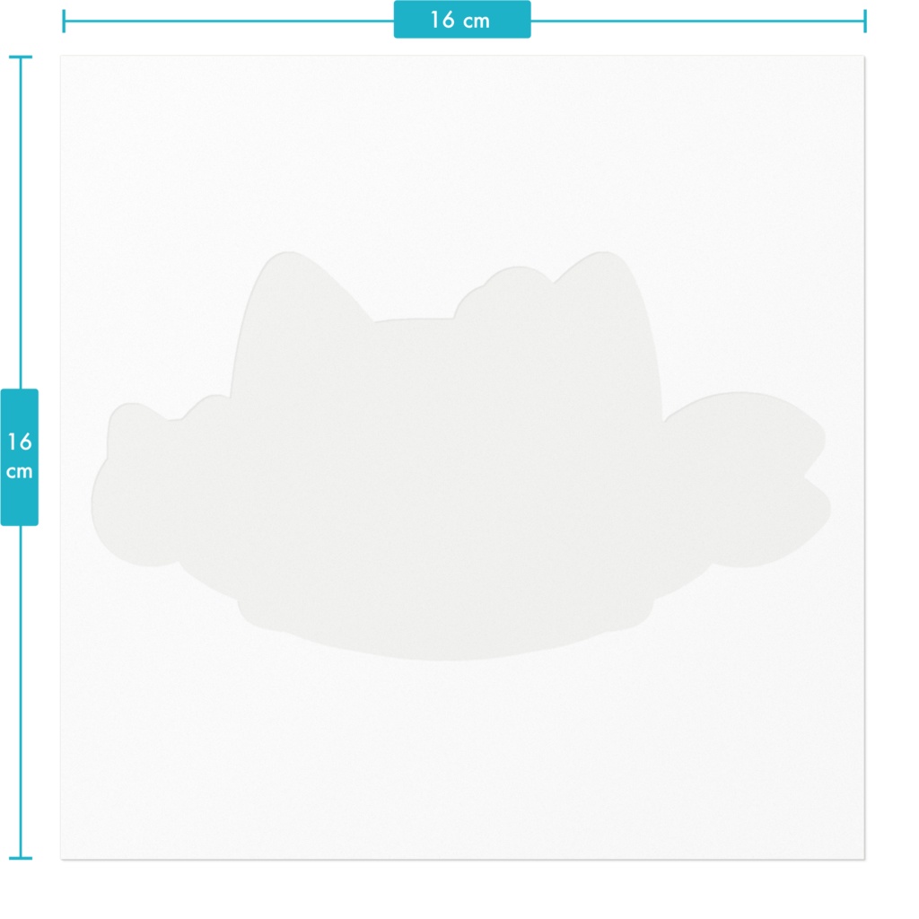 めじろねこ ステッカー(ネームロゴ)