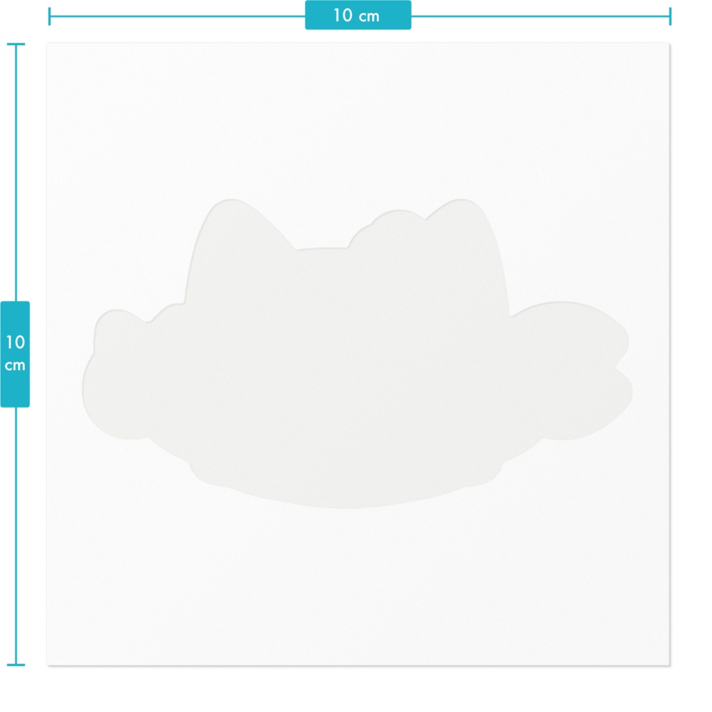 めじろねこ ステッカー(ネームロゴ)