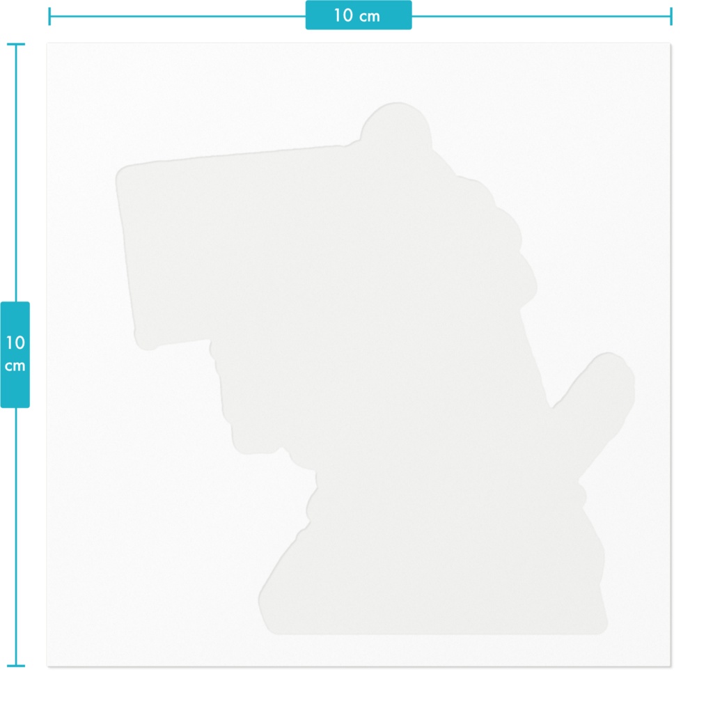 眠たい武士ステッカー