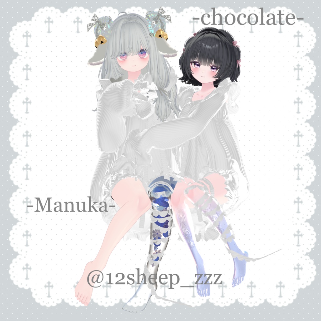 【発売セール】無料ある! ₊⁺ ꒰১幽霊海月 ໒꒱ ⁺₊ パジャマセット【19アバター対応】