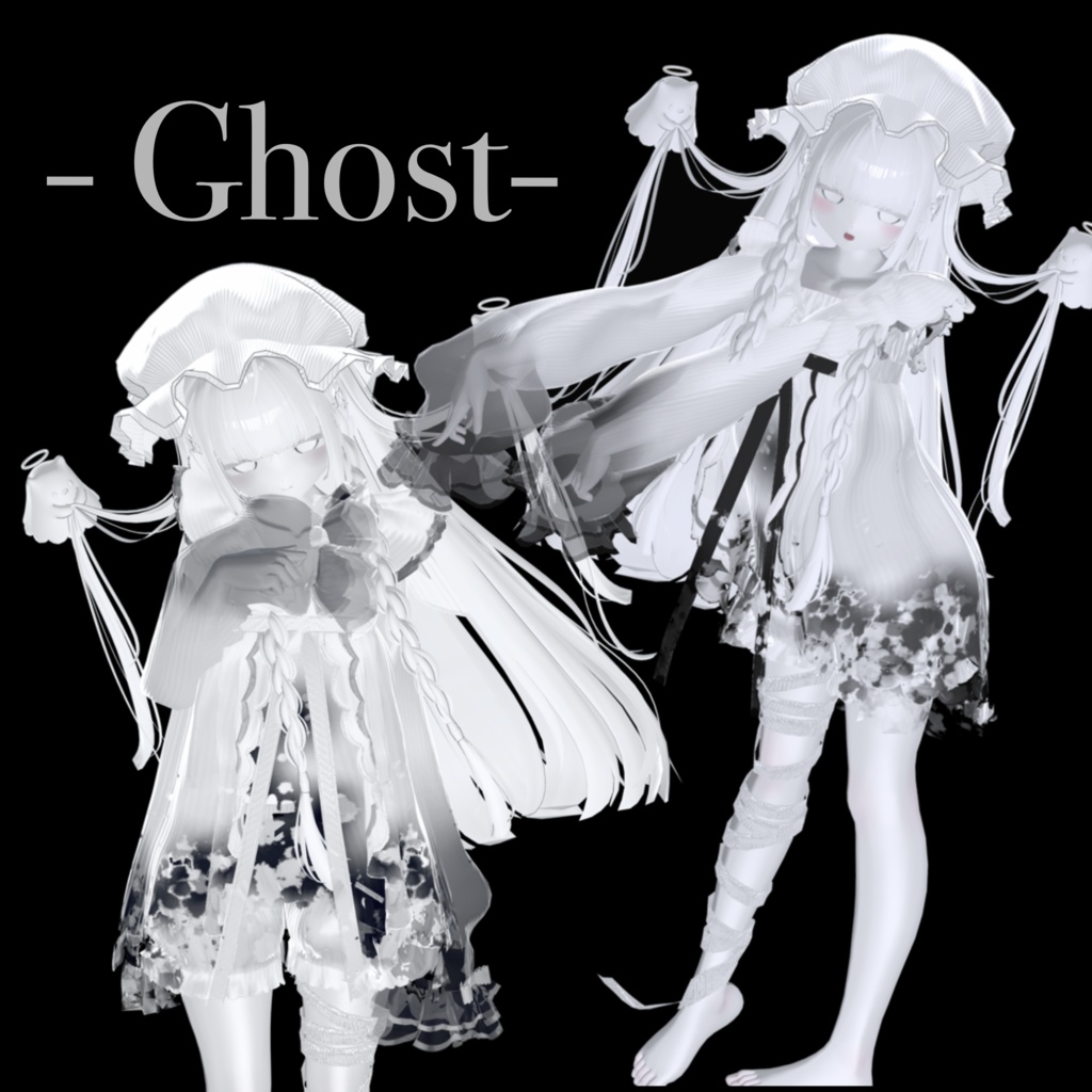 【発売セール】無料ある! ₊⁺ ꒰১幽霊海月 ໒꒱ ⁺₊ パジャマセット【19アバター対応】