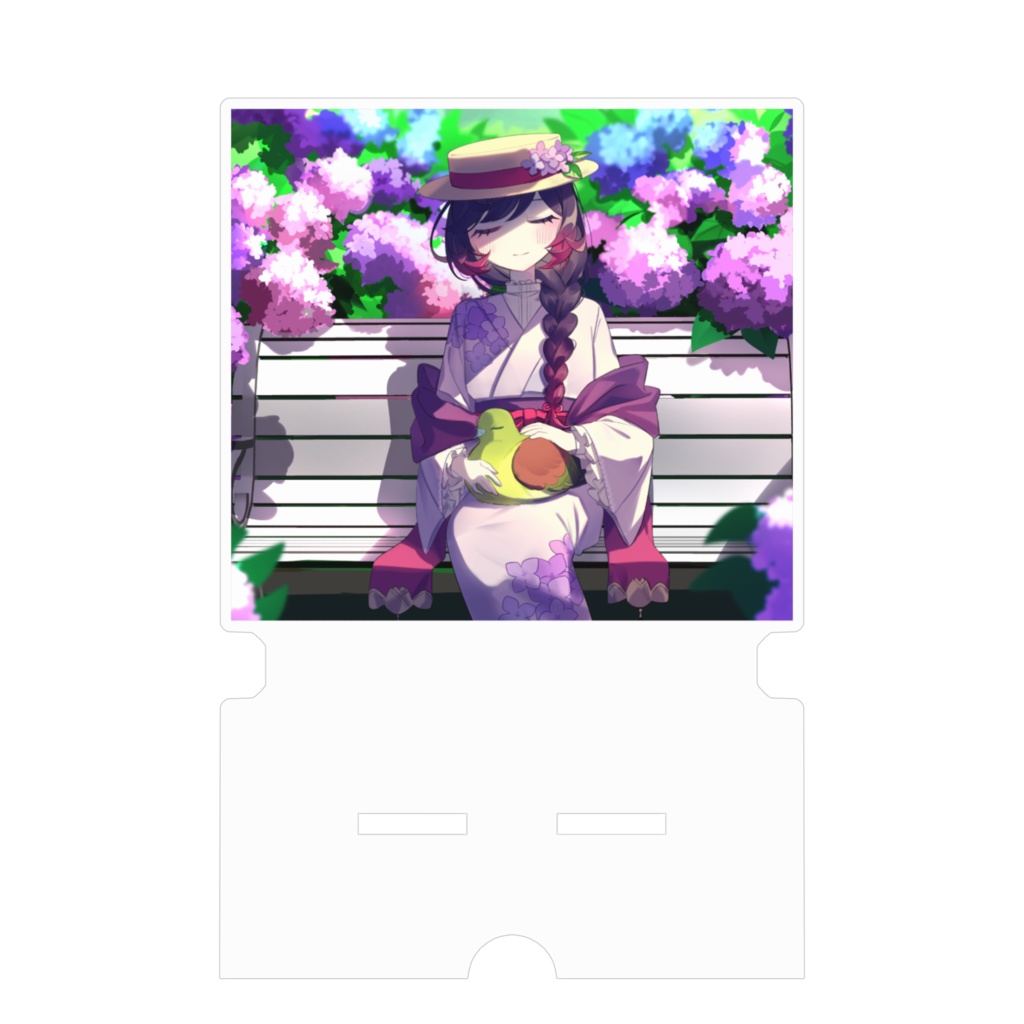 アクリルスマホスタンド(ケーブル穴あり)…100×160mm