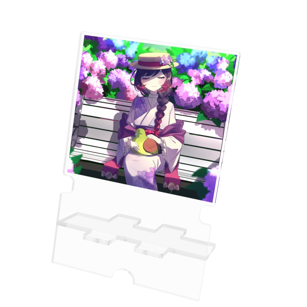 アクリルスマホスタンド(ケーブル穴あり)…100×160mm