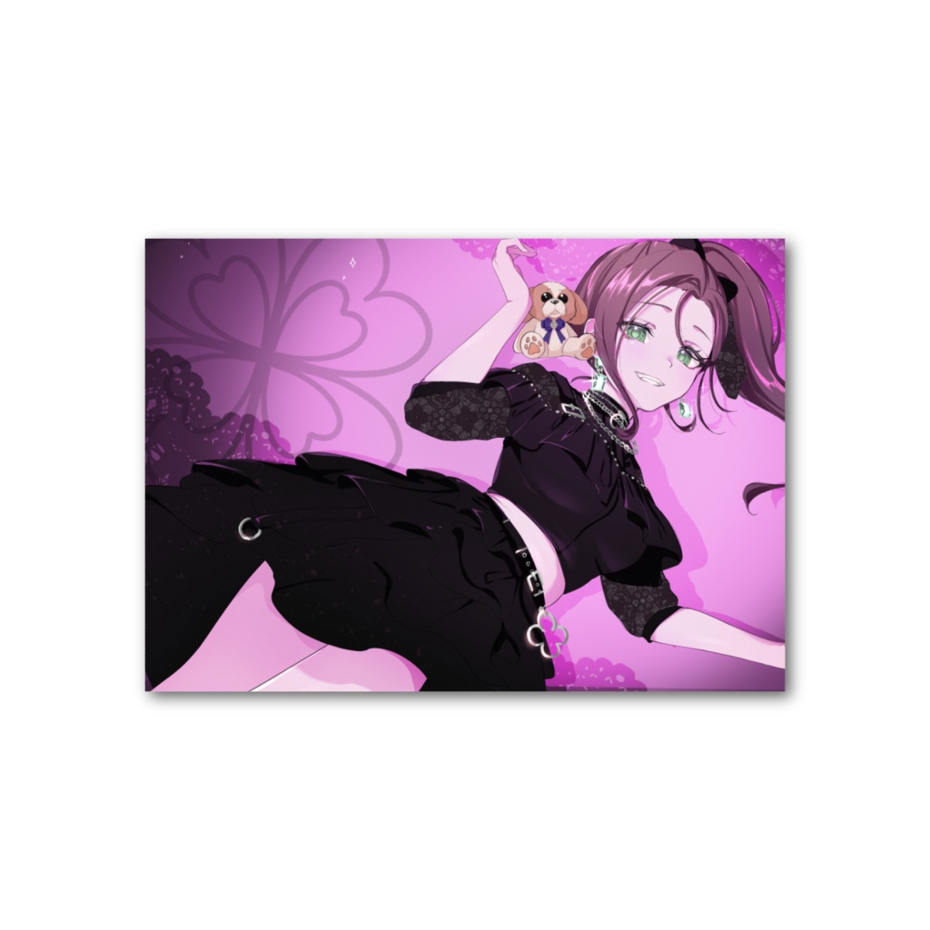 真宵よいフォト風カード(表裏イラストあり)